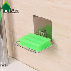浴室强力吸盘肥皂盒大号香皂盒卫生间创意肥皂架沥水壁挂皂盒皂托