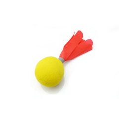 儿童羽毛球拍配件创意羽毛球1个