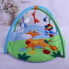 包邮 婴儿响铃游戏垫游戏毯爬行毯健身架爬行垫儿童玩具0-1岁