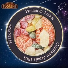法国进口糖果florent费罗伦星座糖水瓶座硬糖水果糖果年货节礼物