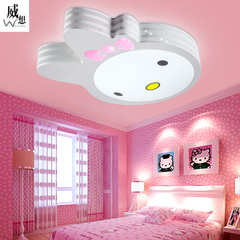 新款小白兔儿童房吸顶灯可爱女孩公主温馨浪漫卧室护眼LED灯具