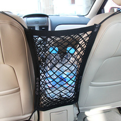 车载多功能收纳置物袋网兜 创意汽车座椅大容量储物杂物袋 盒 桶