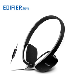 Edifier/漫步者 H640P头戴式手机通讯耳麦单孔笔记本电脑线控耳机