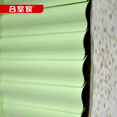 合室家 S型复合纳米一线通百叶窗帘遮光防水防折卧室卫生间百叶帘