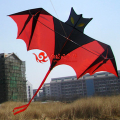 潍坊 风筝 前撑杆树脂 蝙蝠风筝 吸血蝙蝠 微风易飞 高档风筝