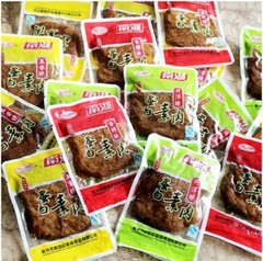 新品零食嘉兴特产豆腐干 南湖蛋白素肉素牛肉 香辣五香开洋 250g