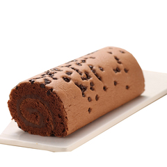 酣畅 巧克力豆瑞士卷105g 冷冻蛋糕西式甜品 下午茶首选 解冻即食