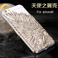 iPhone6手机壳天使之翼苹果6s 4.7寸浮雕6保护套