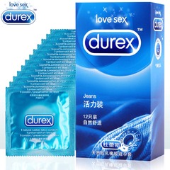 杜蕾斯避孕套 活力装12只安全套 情趣成人性用品 套套 男用
