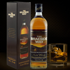 洋酒苏格兰布雷赛得威士忌英国原瓶进口THE BRAESIDE WAY