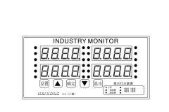 数码显示变送器表头模拟电路4～20mA回路显示器智能模块
