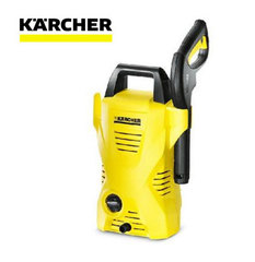Karcher凯驰洗车机高压自助清洗机便携式全铜刷车泵水枪 K2紧凑版