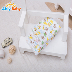 ablybaby隔尿垫婴儿 儿童尿垫宝宝床垫 防水透气竹纤维可洗 尿垫