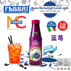 【正品包邮】意大利进口FABBRI法布芮蓝莓沙司 冰沙饮品甜品淋酱