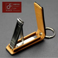 KOBOS/可宝韩国可宝便携指甲刀 带钥匙扣 超薄指甲钳礼品KB-6201