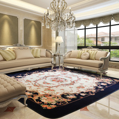馨采日式茶几地毯田园花朵欧式地毯榻榻米可水洗客厅床边地毯