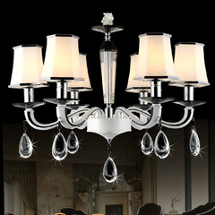 吊灯客厅灯具LED水晶灯奢华锌合金创意开元简约现代餐厅卧室灯