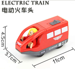 儿童玩具高铁动车火车头兼容托马斯轨道玩具火车和谐号模型仿真