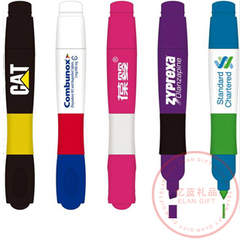 塑胶荧光笔  多色可选  涂鸦必备 水粉笔 贺卡笔 可印logo