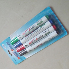 儿童画板 白板写字板专用白板笔 4色 白板绘画笔 白板写字笔文具