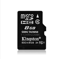 金士顿内存卡8g 手机内存卡8G TF 卡 Micro SD储存卡 闪存卡批发
