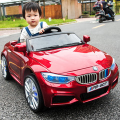 婴幼儿儿童电动车四轮双驱遥控电瓶童车可坐人玩具车摇摆宝宝汽车