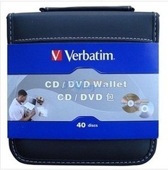 正品威宝（Verbatim）40PCD/DVD高档收纳包 CD包碟片包光盘包
