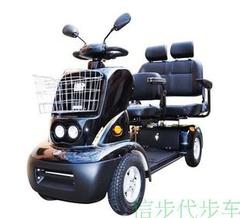 四轮电动车残疾车电动三人代步车信步XB-F-3老年代步车直达包邮