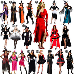 特价包邮万圣节cosplay女巫婆服装舞会派对蜘蛛吸血鬼恶魔天使服