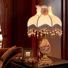 结婚台灯婚房床头灯创意时尚卧室婚房复古闺蜜朋友礼物欧式台灯