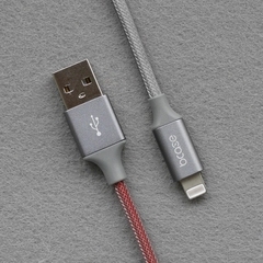 Bcase iphone6sp坚韧文艺范双色编织高速快充防断USB数据线充电线