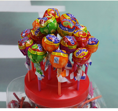 100支棒棒糖  水果味真知棒罐装糖果 儿童礼物超市零食 活动糖果