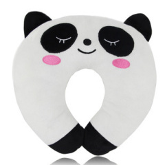 卡通熊猫 U型枕按摩枕 汽车旅行枕 护颈枕 可爱女性系列