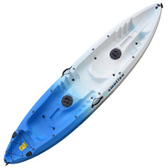 EMOTION kayak休闲皮划艇(滚塑硬艇)比目鱼3人独木舟开放式平台舟
