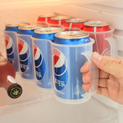 创意厨房用品 冰箱整理 抽屉式可乐收纳架饮料置放冷藏收纳套