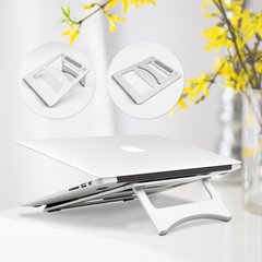 笔记本支架 桌面苹果电脑macbook铝合金折叠便携架子底座预防颈椎
