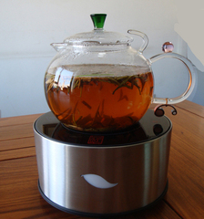 洛谷lg-201电磁感应电陶炉光波炉茶具黄酒非电磁玻璃煮茶器黑茶