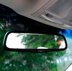 包邮昂科拉 创酷自动电子防眩目车内后视镜 方向温度时间显示