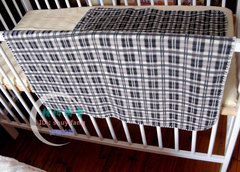 日本外贸尾单 一等品 法兰绒格子汽车毯 儿童毯 垫被 空调被