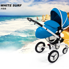 Silver Cross冲浪者White Surf高档婴儿手推车轻便携宝宝安全座椅