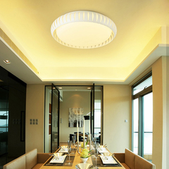 LED圆形吸顶灯 客厅餐厅卧室灯具大气创意走廊阳台简约现代个性灯