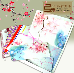 弓禾  8信封 16信纸套装包邮中国风情书复古创意古风浪漫韩国书写