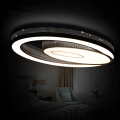 个性LED吸顶灯卧室灯温馨现代简约异形客厅灯大气房间灯具灯饰