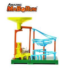 4Dmaster MaBoRun弹珠轨道电动模型儿童益智力拼装玩具 生日礼物