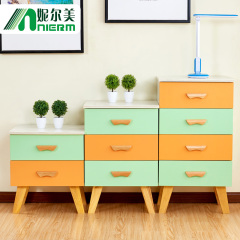 北欧斗柜实木纯色储物柜简约现代卧室柜子比美式五斗柜更实用