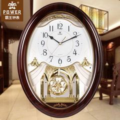 霸王石英钟挂钟摆钟 客厅大号挂件挂表 欧式复古创意宜家个性时钟