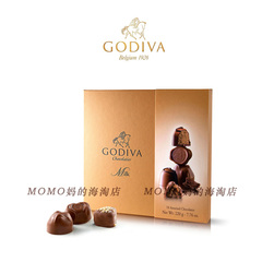 现货比利时代购godiva歌帝梵牛奶巧克力礼盒18颗圣诞送女朋友包邮