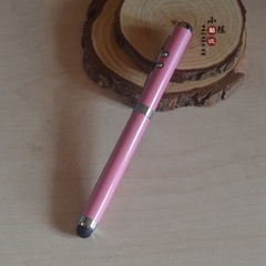 多功能四合一手电筒红色激光触屏圆珠教鞭售楼笔杆可定制LOGO