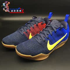 虎扑伙伴 Nike Kobe 11 科比11 ZK11 巴塞罗那 红蓝 844130-464