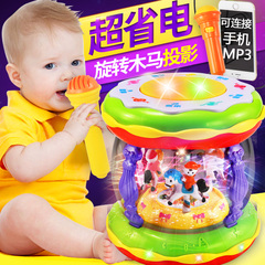 宝宝早教益智拍拍鼓玩具0-1岁 婴幼儿童可充电音乐手拍鼓6-12个月